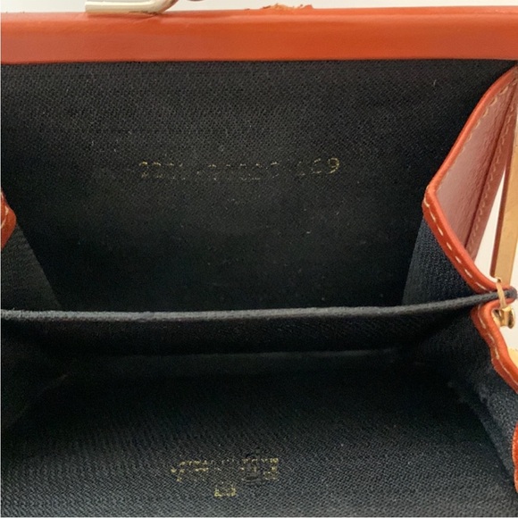 Fendi Pequín Brown and Black Stripes Coin Wallet - Picture 5 of 6